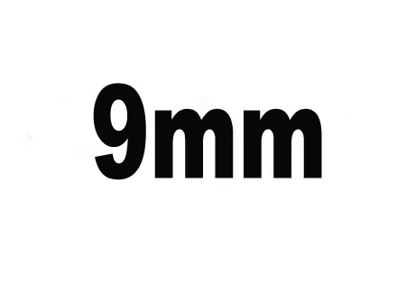 9mm Силиконовое ранение пищевого класса медицинского класса нетоксичное и без запаха прозрачное уплотнение диаметром 1-18 мм - Цвет: 9mm