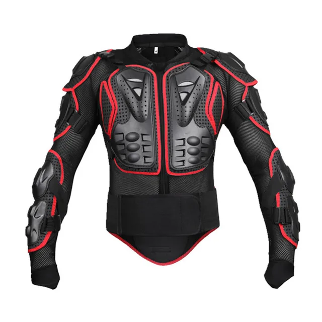 WOSAWE Sports Motorcycle Armor Protector Jacket Body Support Bandage Motocross Guard Brace Protective Gears Chest Ski Protection BC201R