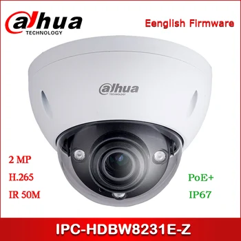 

Dahua IP Camera 2MP IPC-HDBW8231E-Z 2.7mm ~12mm motorized lens WDR IR Dome Network Camera Support PoE+ Security Camera