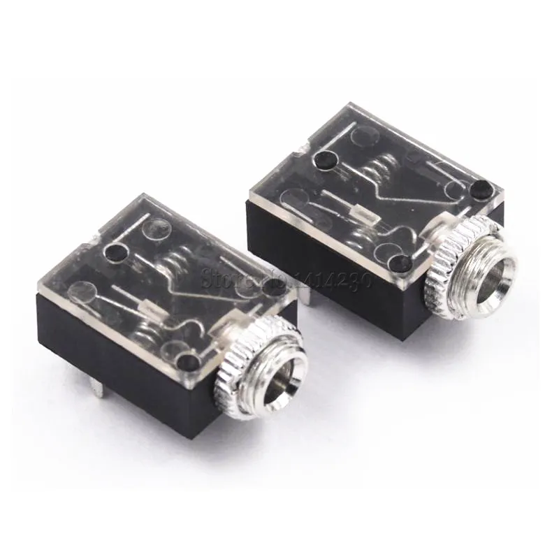 5Pcs 5 Pin 3.5mm Stereo Audio Jack Socket PCB Panel Mount for Headphone With Nut PJ-324M 5Pcs 5 Pin 3.5mm Stereo Audio Jack Socket PCB Panel Mount for Headphone With Nut PJ-324M