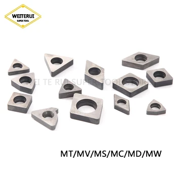 

10PCS MT1603 MT1604 MV1603 MS1204 MC1204 MD1504 MT2204 MW0804 MC1604 MD1506 Carbide CNC Shim Seat Knife Pad for Turning Insert