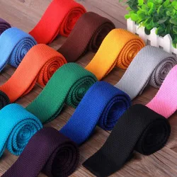 Neck Tie Men Skinny necktie wedding ties Knitting Black Flat head fashion Mens Business Bowtie Shirt Accessories thin 5cm Wide Neck Tie Men Skinny necktie wedding ties Knitting Black Flat head fashion Mens Business Bowtie Shirt Accessories thin 5cm Wide
