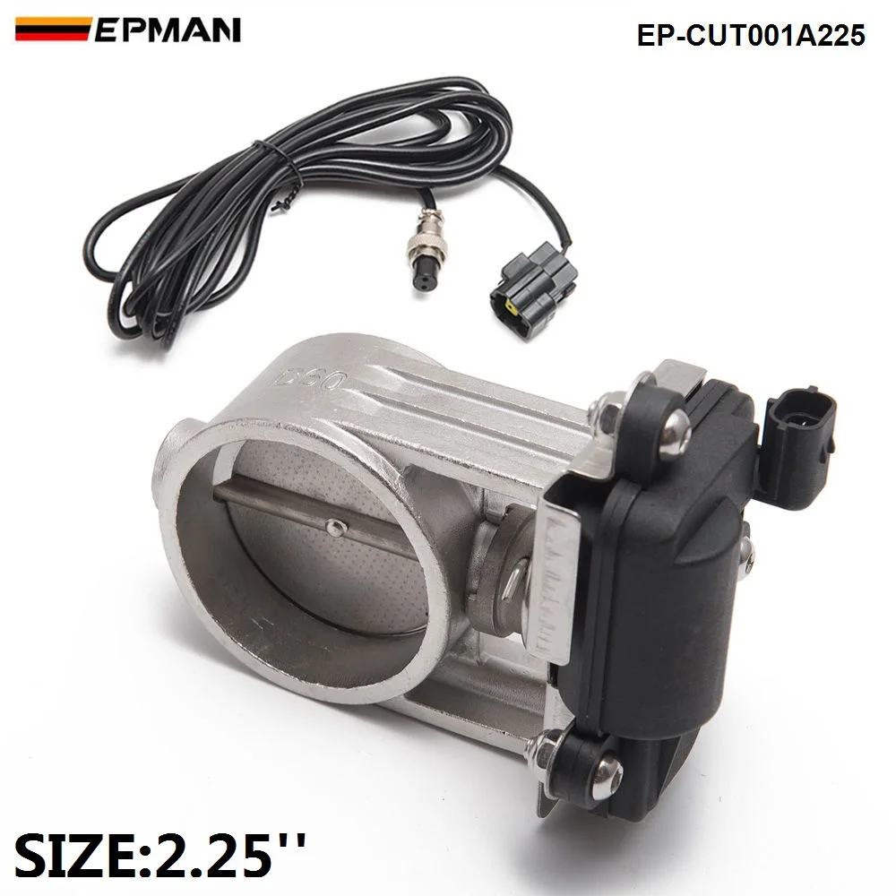 " /2,25"/2," /2,75"/" Выпускной регулирующий клапан/выпускной вырезанный клапан-низкое давление для выхлопа Catback EP-CUT001A25 - Цвет: size 2.25 inch