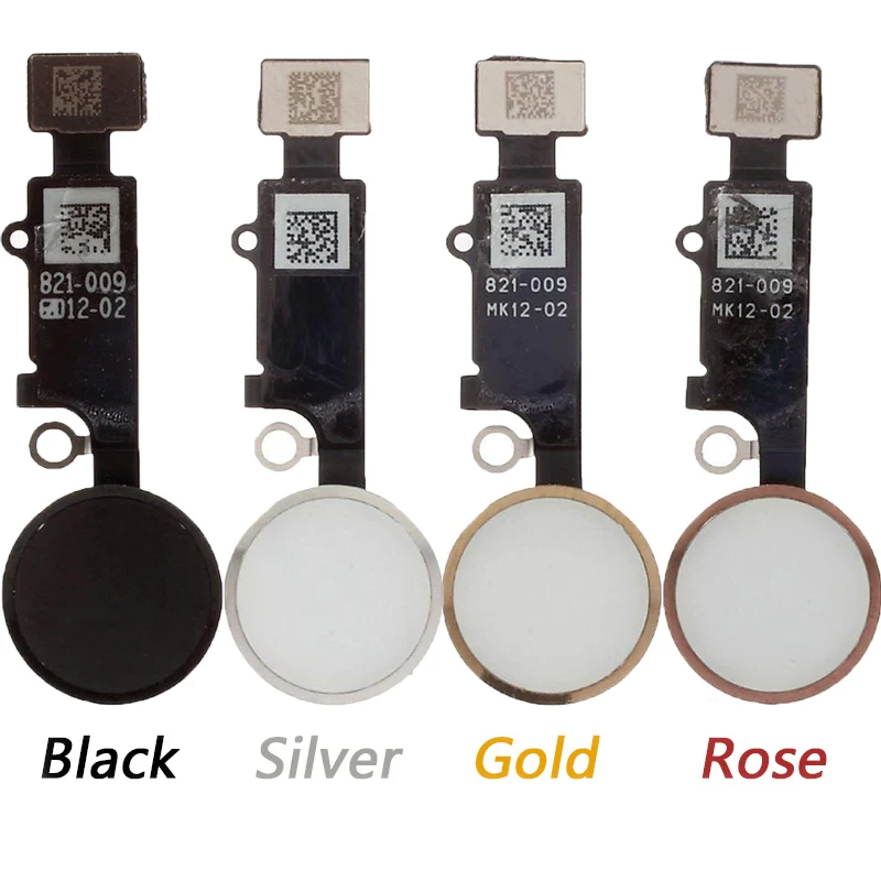 

HOUSTMUST Original 1pcs Home Button with Flex Cable for iPhone 8 8 PLUS Black/White/Gold Home Flex Assembly Free shipping