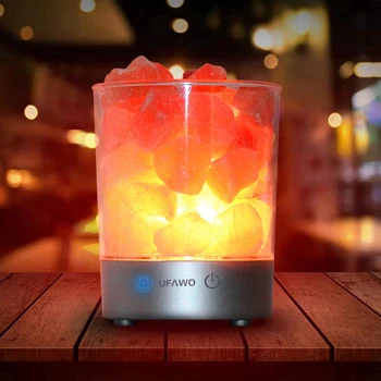 

Ufawo U1 Bluetooth Speaker Crystal Salt Lamp Innovative Decorative Speaker Wireless Bluetooth Loudspeaker with Salt