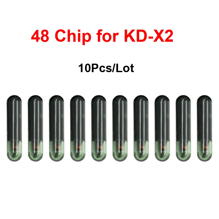

10Pcs/Lot Program Copy 48 Chip ID48 Car Key Chip for KD-X2 Key Programmer Chip Copier for VVDI Key Tool