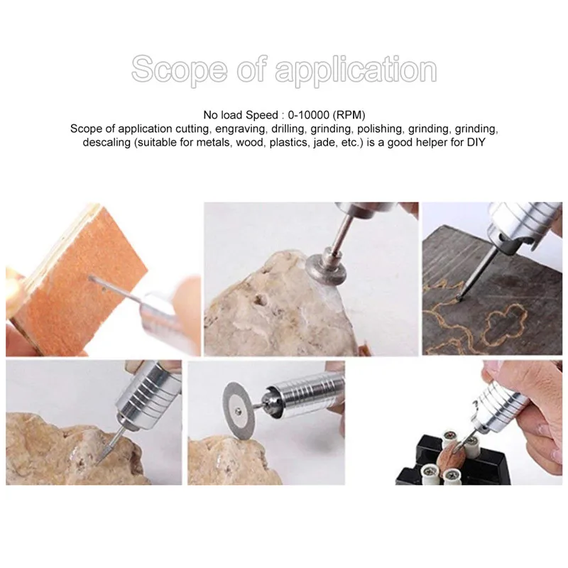 350W Multi Mini Electric Grinder Polishing Machine Kit Adjustable Speed Buffing Tool Jewelry Dental  Motor Lathe Bench Polisher (5)