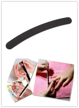 Online 5 Pcs Nagel Schleifen Dateien Frauen Damen 100/180 Gerade Rand Stick Nail Art Salon Glitter Grütze Werkzeuge Feminine Hygiene Produkt