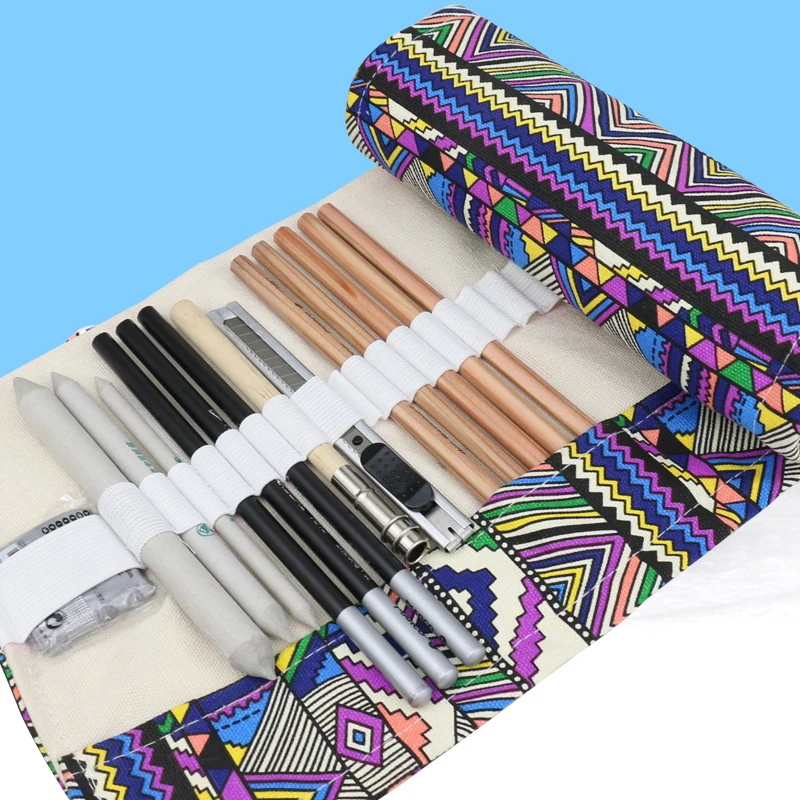 lápis de carvão + papel + cortina faca