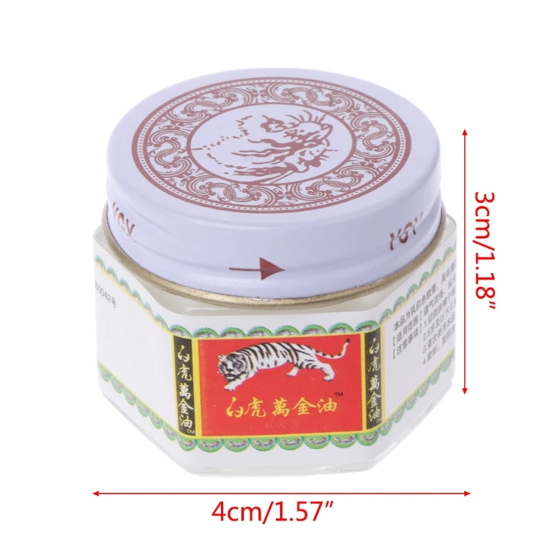 20g/Bottle White Balm Ointment Massage Pain Reliefs Muscle Rub Sprains Aches 20g/Bottle White Balm Ointment Massage Pain Reliefs Muscle Rub Sprains Aches