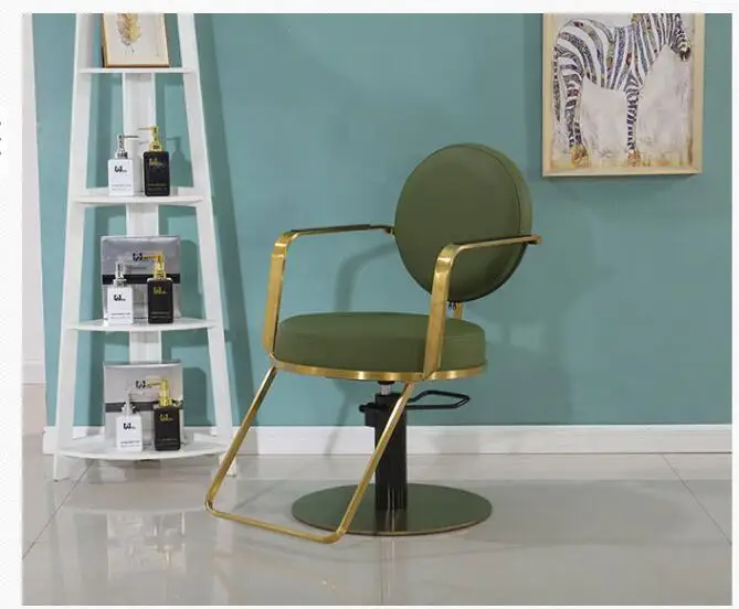 Парикмахерская специализированная Высококачественная подъемная стрижка стул Парикмахерская стул салоная мебель