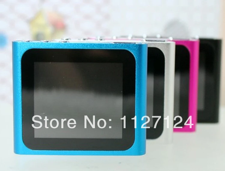 DHL Free shipping 1.8 LCD Screen TF card type with Clip MP4 MP5 Player FM video 5 colors | Электроника