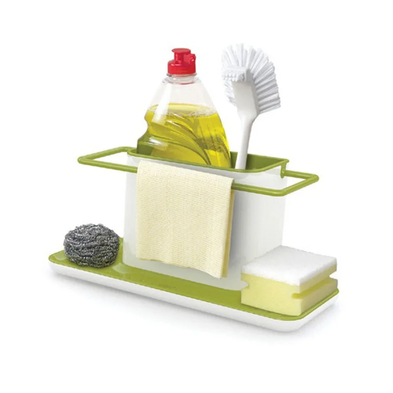 

1Pcs Multifunction Kitchen Storage Rack Hanging Rag Rack Holder Plastic Dip Chopsticks Shelves Kitchen Organizer Accessories