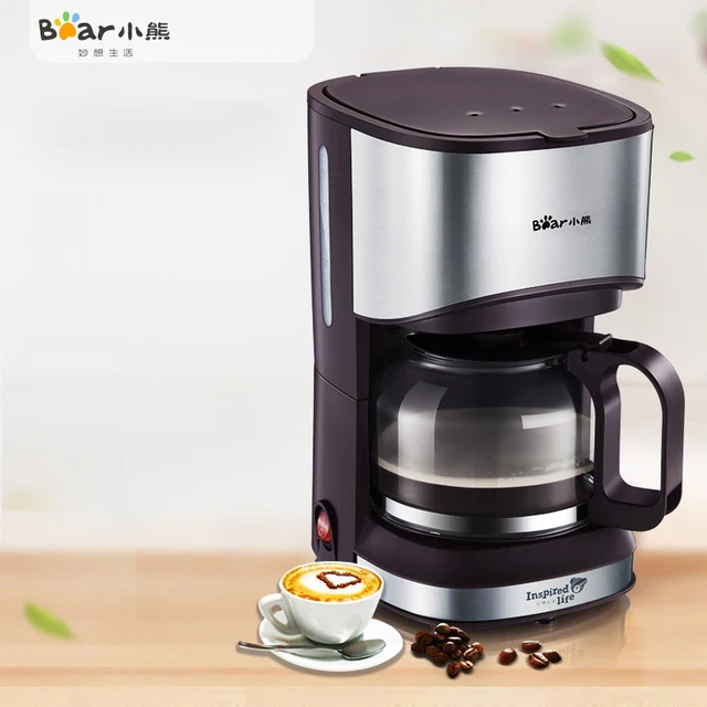 2017 New Brand Bear Automatic Electric Coffee Maker 700ml High Quality Portable Drip American 2017 New Brand Bear Automatic Electric Coffee Maker 700ml High Quality Portable Drip American