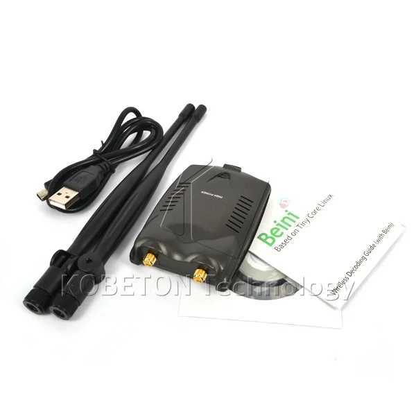 

BT-N9100 Beini Free Internet WIFI LAN Network card adapter High Power Long Range 3000mW With Dual Wifi Antenna Ralink 3070L