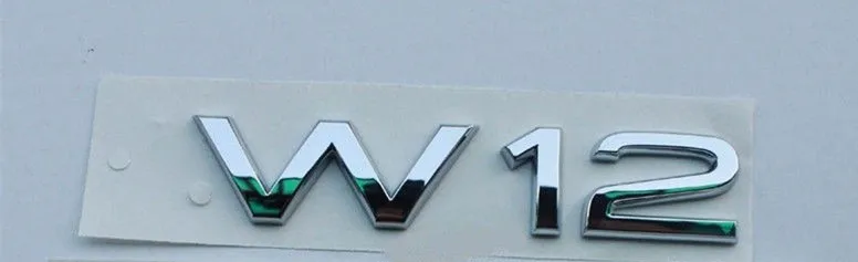 Эмблема значок наклейка сзади Chrome для W12 Audi A8 Quattro S8 A8L TFSI Hybrid oem качество|emblem badge|chrome