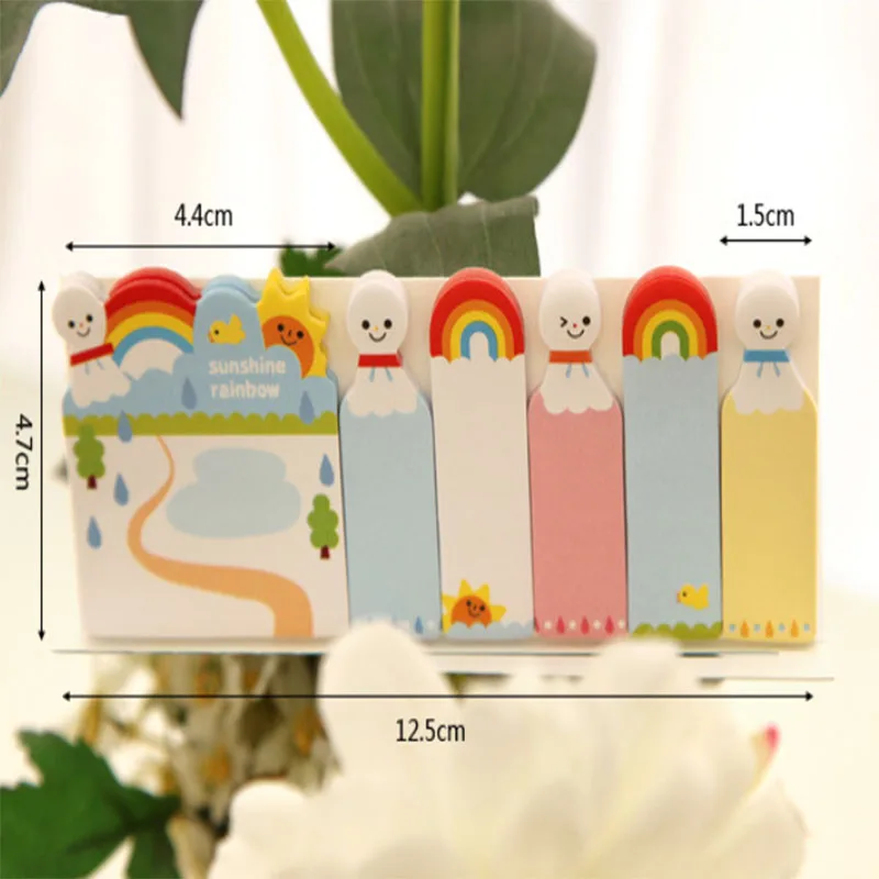 Корейская палочка и Памятка Kawaii, мультидизайн, смешанные размеры, Мультяшные заметки, Лондон, N Times, наклейки для офиса, школы, дома, канцелярские принадлежности, блокнот
