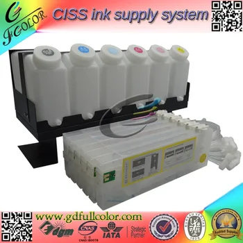 

Hot selling SC-545 SC545ex CISS for Roland SC545ex Bulk System with Permanent Chip 6 tank 6 cartridge
