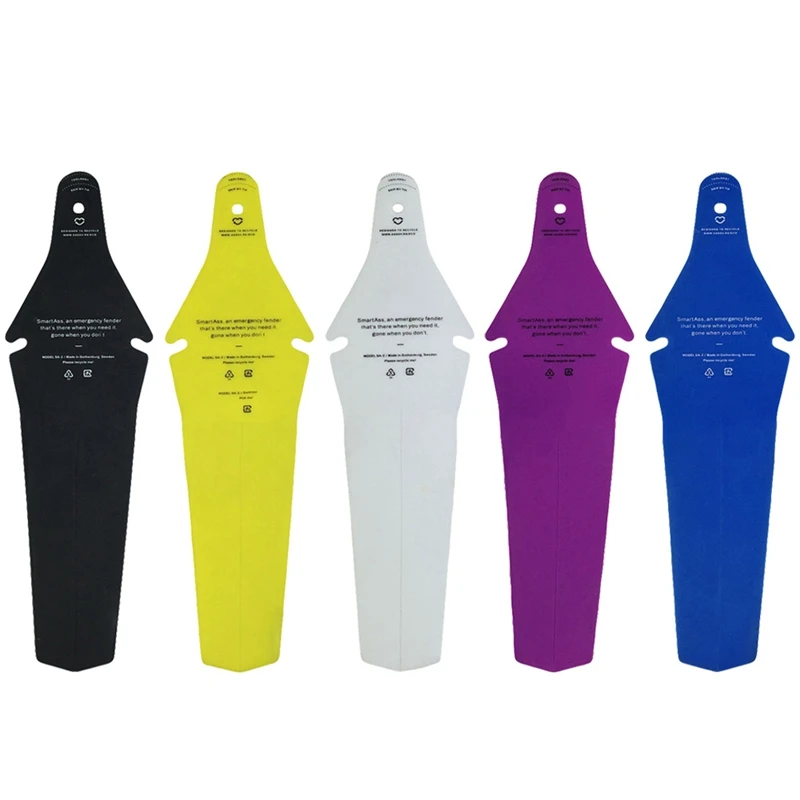 

Carbon Fiber Pattern Pattern Bike Mud Board Mountain Bike Quick Release Cushion mudguard Road Car Portable Folding