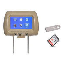 Автомобильный монитор на подголовник с USB/SD/FM Авто экраном 800x480 разрешение подголовник ЖК-монитор автомобиля 7 дюймов заднее сиденье развлечения 407 Автомобильный монитор на подголовник с USB/SD/FM Авто экраном 800x480 разрешение подголовник ЖК-монитор автомобиля 7 дюймов заднее сиденье развлечения 407