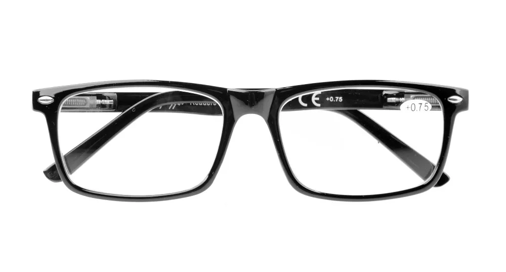 R899-5 очки для чтения, мужские и женские, стильный вид, Кристальное зрение, удобные пружинные петли+ 0,50-+ 4,00