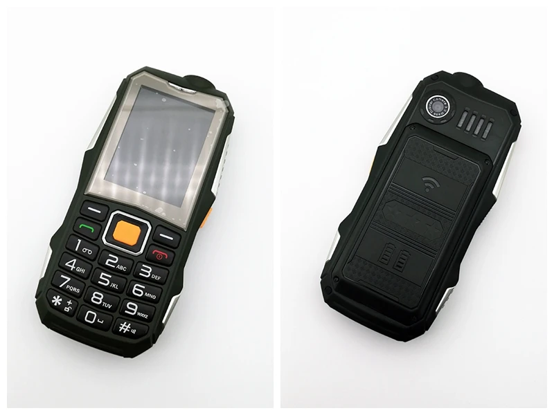 Русский Арабский дешевый прочный мобильный телефон с двумя sim-картами, беспроводной FM радио, внешний аккумулятор, фонарик, SOS, быстрый набор, мобильный телефон для пожилых