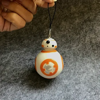 

Star Wars The Force To Awaken Spherical Robot BB-8 key charms Toy Doll