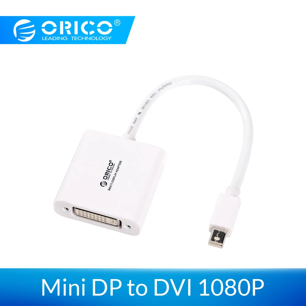 ORICO DMP3D Mini DP к DVI 1080 P Кабель-адаптер для Macbook Macair DELL |