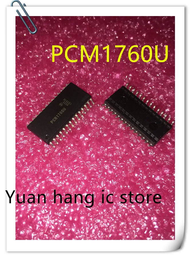 5 шт./лот новые оригинальные PCM1760U PCM1760 SOIC28 Бесплатная доставка | Электроника