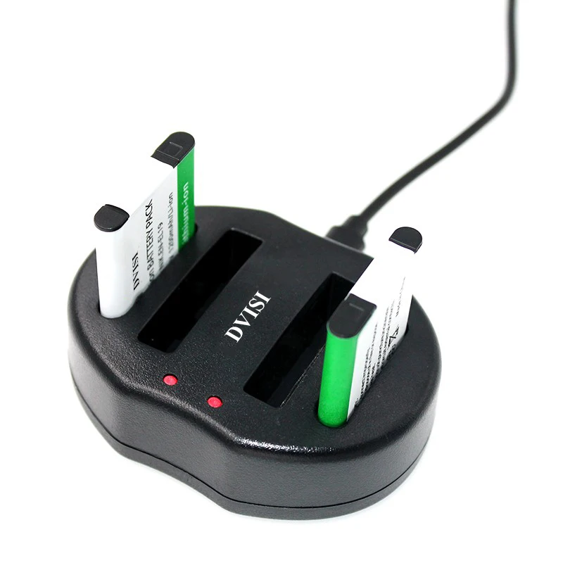 2 шт. дисплей А · ч Аккумулятор для камеры EL19 ENEL19 с USB зарядным устройством Nikon Coolpix