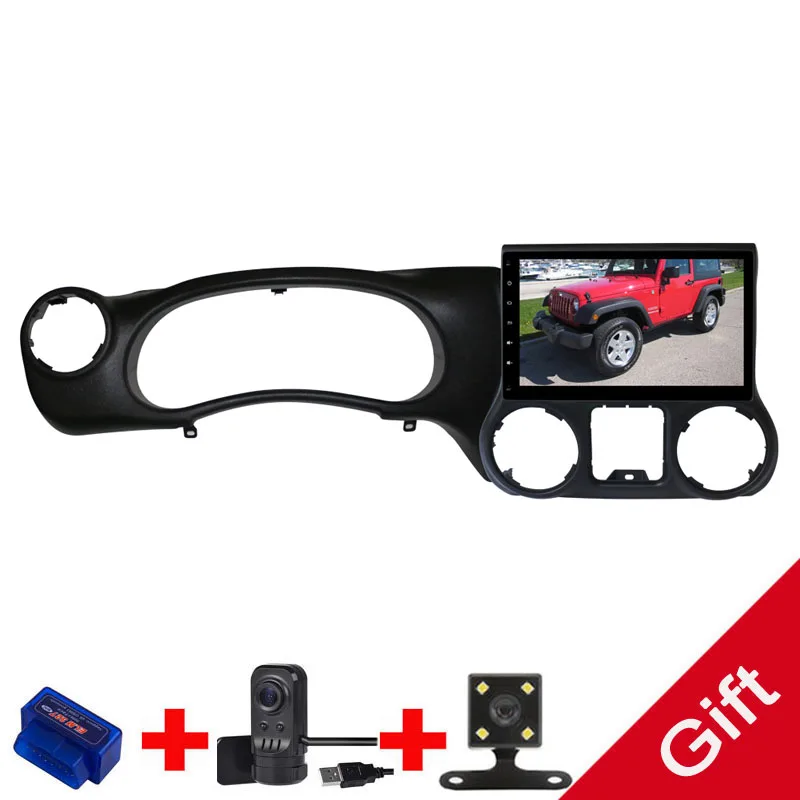 

Android 9.0 Fit JEEP Wrangler 2011 - 2013 2014 2015 2016 2017 2018 Octa Core PX5 Car DVD Player Navigation GPS Radio
