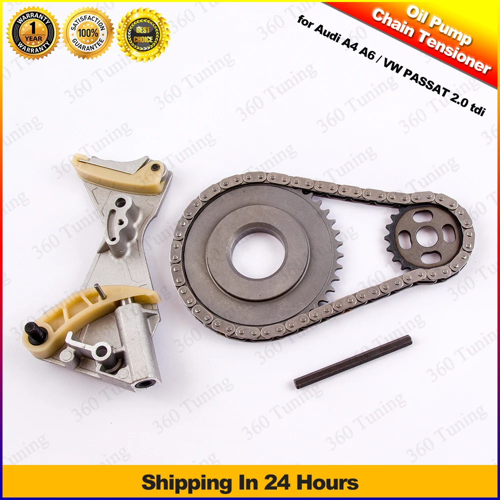 Oliepomp Ketting kit Crank Tandwiel fit Audi A4 A6 VW Passat 2.0TDI ...