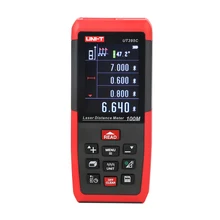 UNI-T UT395A Лазерные дальномеры 50 м~ 120 м лазерный дальномер с 2MP объектив дальномер лучшая точность 2 мм usb-кабель для передачи данных и экспортный ПК программного обеспечения