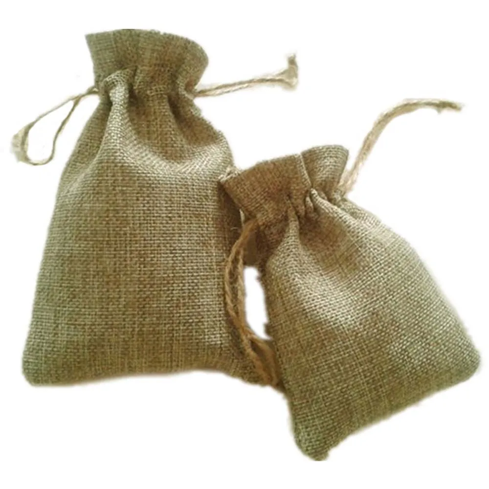 mini hessian bags