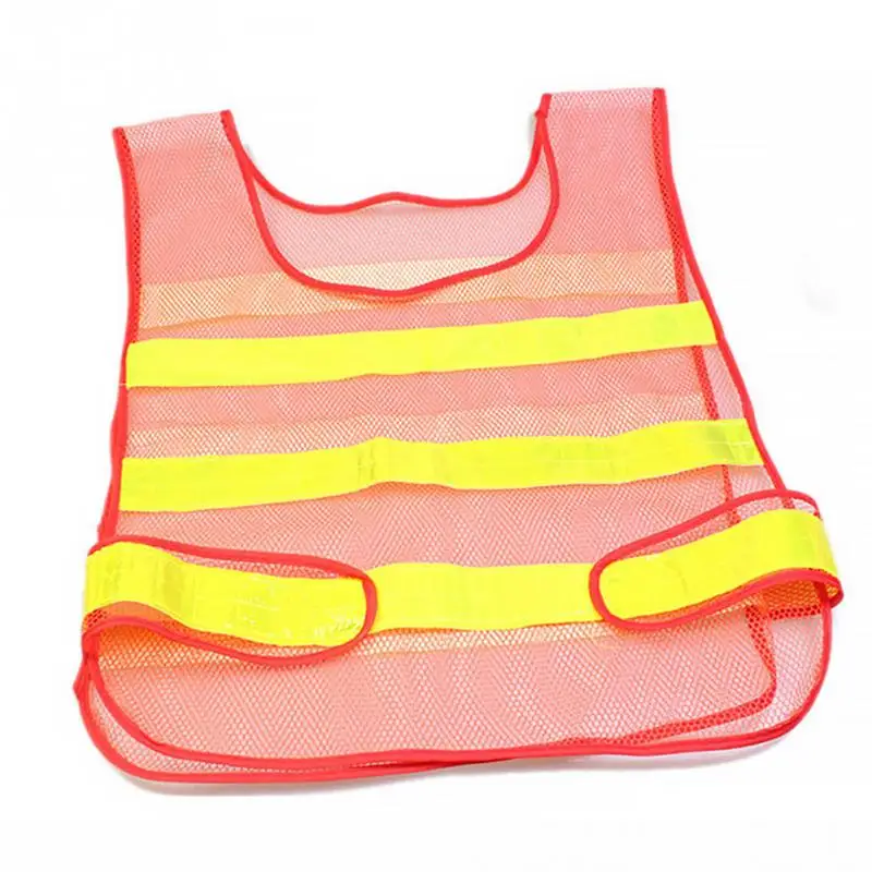 Жилет Мотоцикл высокая видимость светоотражающий жилет Hi Viz жилет Предупреждение светоотражающие полосы куртка для детей