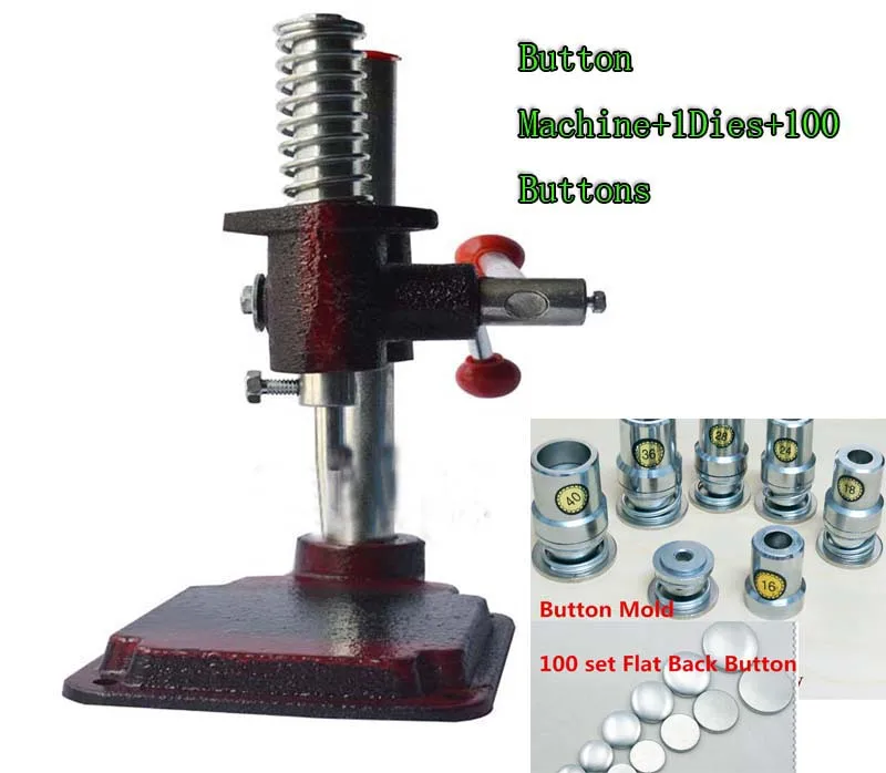 Buy Fabric Covered Button Press Machine Tool +1 Die