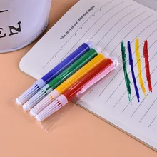 4 вида цветов Комплект Искусство рисования кистью пера акварель маркеры щеток ручка эффект лучше для раскраски манга комиксов