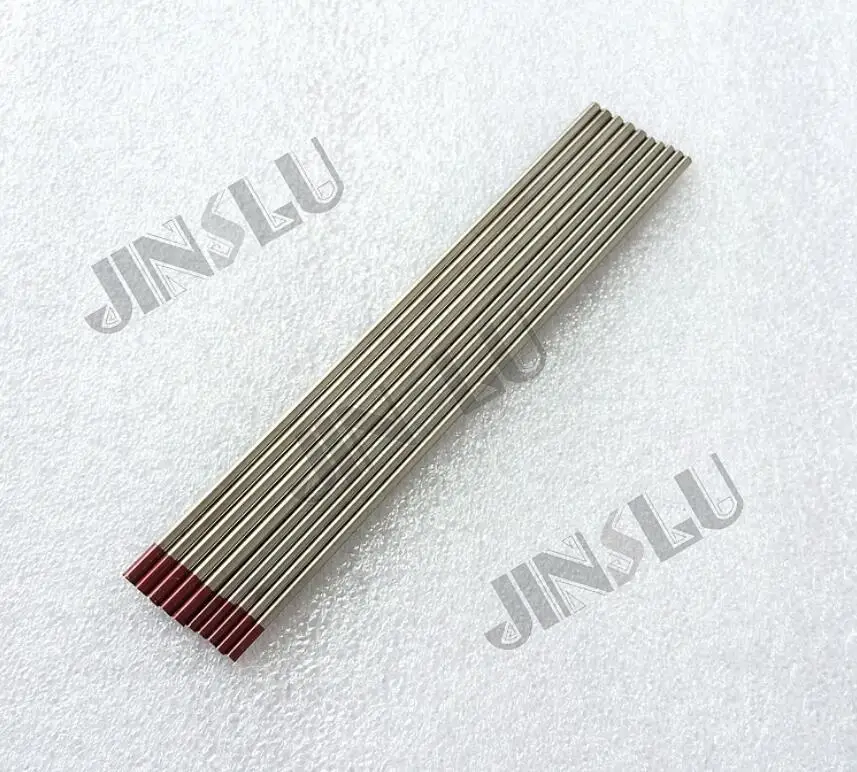 

Free shipping 2% Thoriated Tungsten Electrode WT20 RED 1.0 x 150 mm, 10pcs