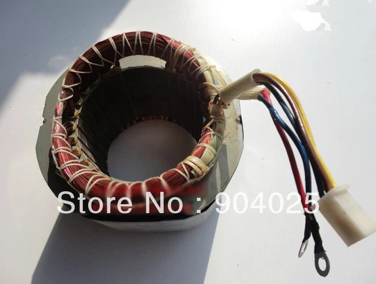 

Gasoline generator parts 3KW spindle 3 kW stator copper