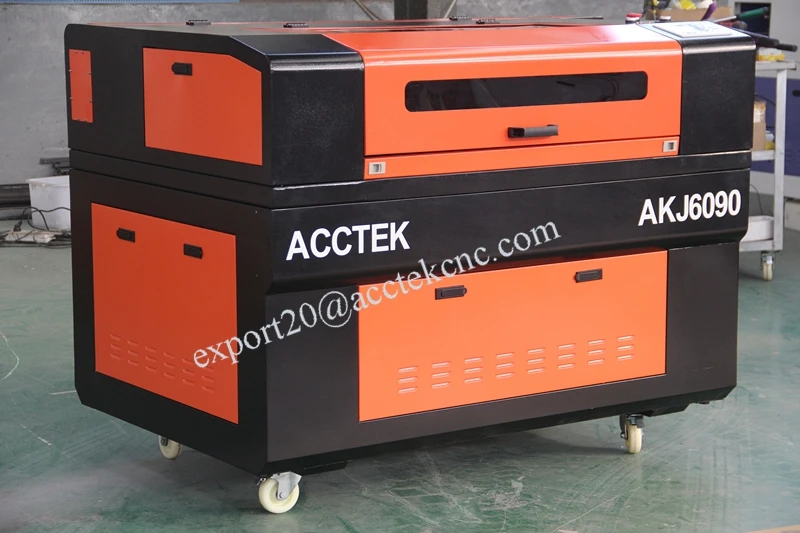 Acctek 80 Вт 100 150 cnc co2 лазерный резак по дереву акриловая кожа лазерная