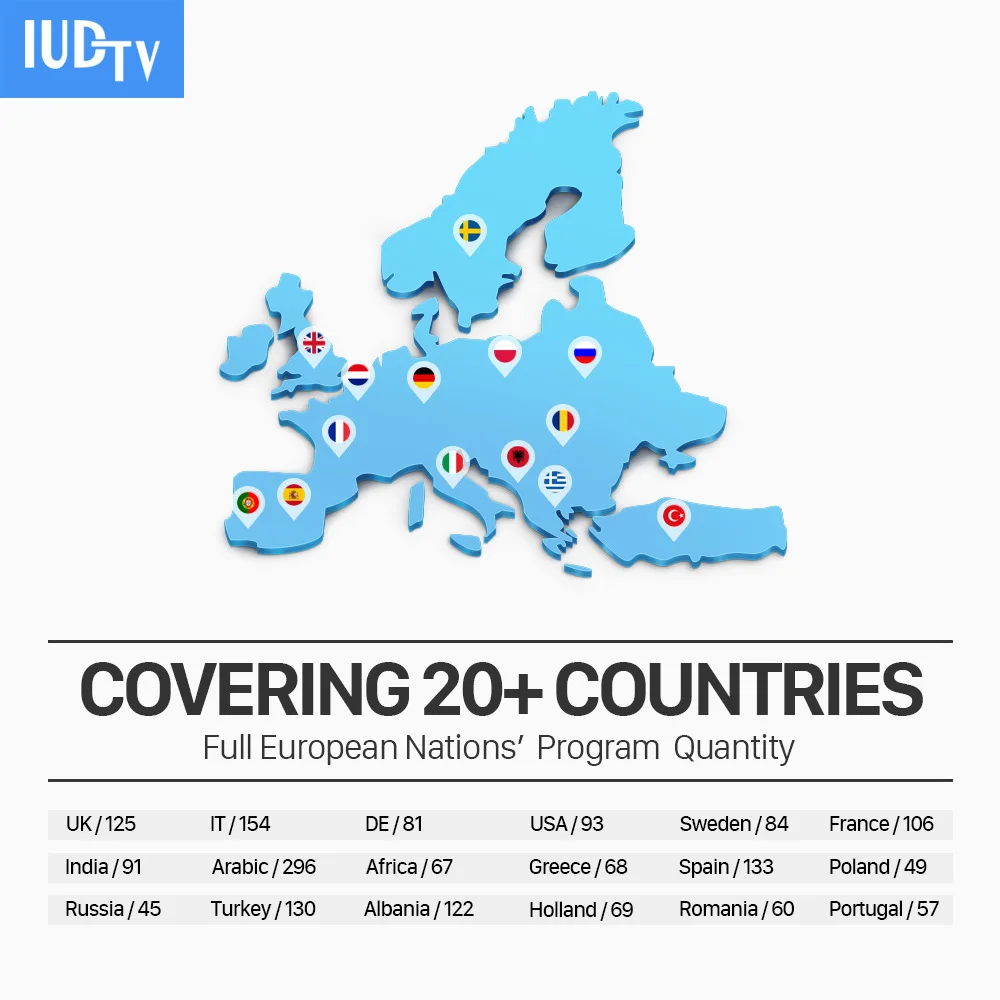 Высокое качество IP tv подписка QHD tv IUD tv SUB tv 3500 каналов Германия французский арабский швейный бельгийский IPTV для Smart tv Box Android