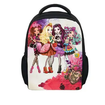 

Mini Cartoon Monster Princess Print Shoulder Bookbag Small Babys Designer Mochila Kindergarten Satchel School Bag Set