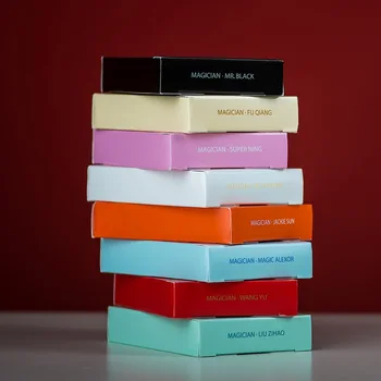 

1Pcs Poker magician exclusive licensing 8 color 2016 BOCOPO flower cut gifts playing card magic deck props magia tricks