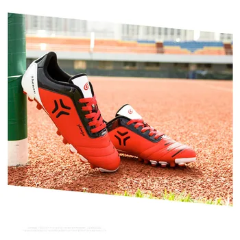 

Men's Futzalki Football Sneakers Breathable Cushioning Training Turf Unisex Anti-skid AG Male Brand Professional Soccer Shoes
