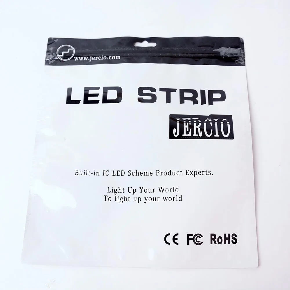 JERCIO цветная(RGB) sk6812 ws2812b умный светодиодный полосы светильник 5050ic 30/60/144 пикселей/светодиодный s/m; крутые удобный индивидуальных адресуемых ip20/65/67 DC5v