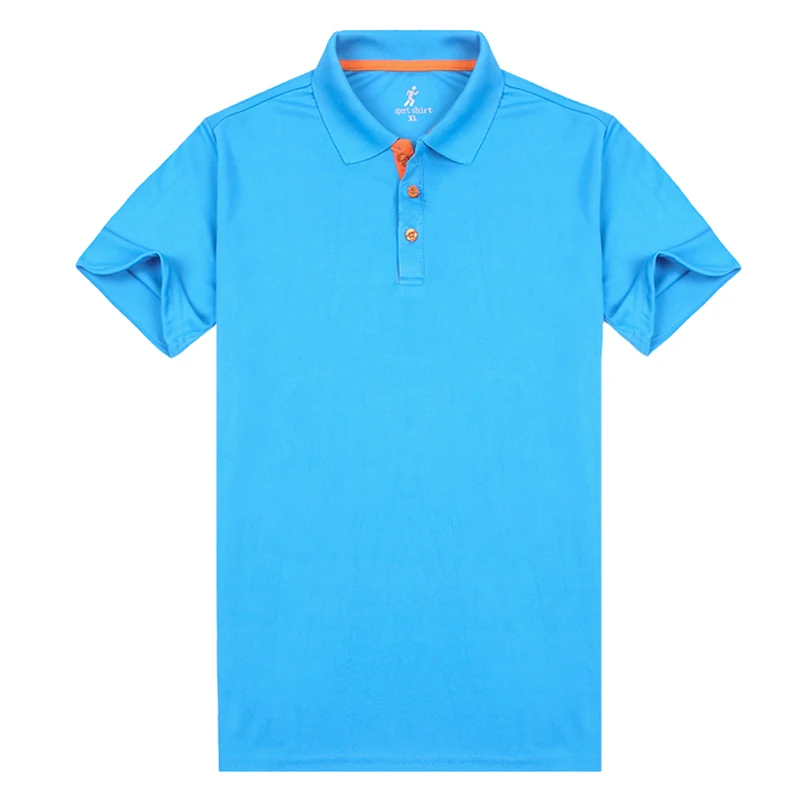 Мужская Уличная быстросохнущая рубашка поло на пуговицах для гольфа, велоспорта, мужская летняя футболка с коротким рукавом для отдыха, спорта, туризма, фитнеса