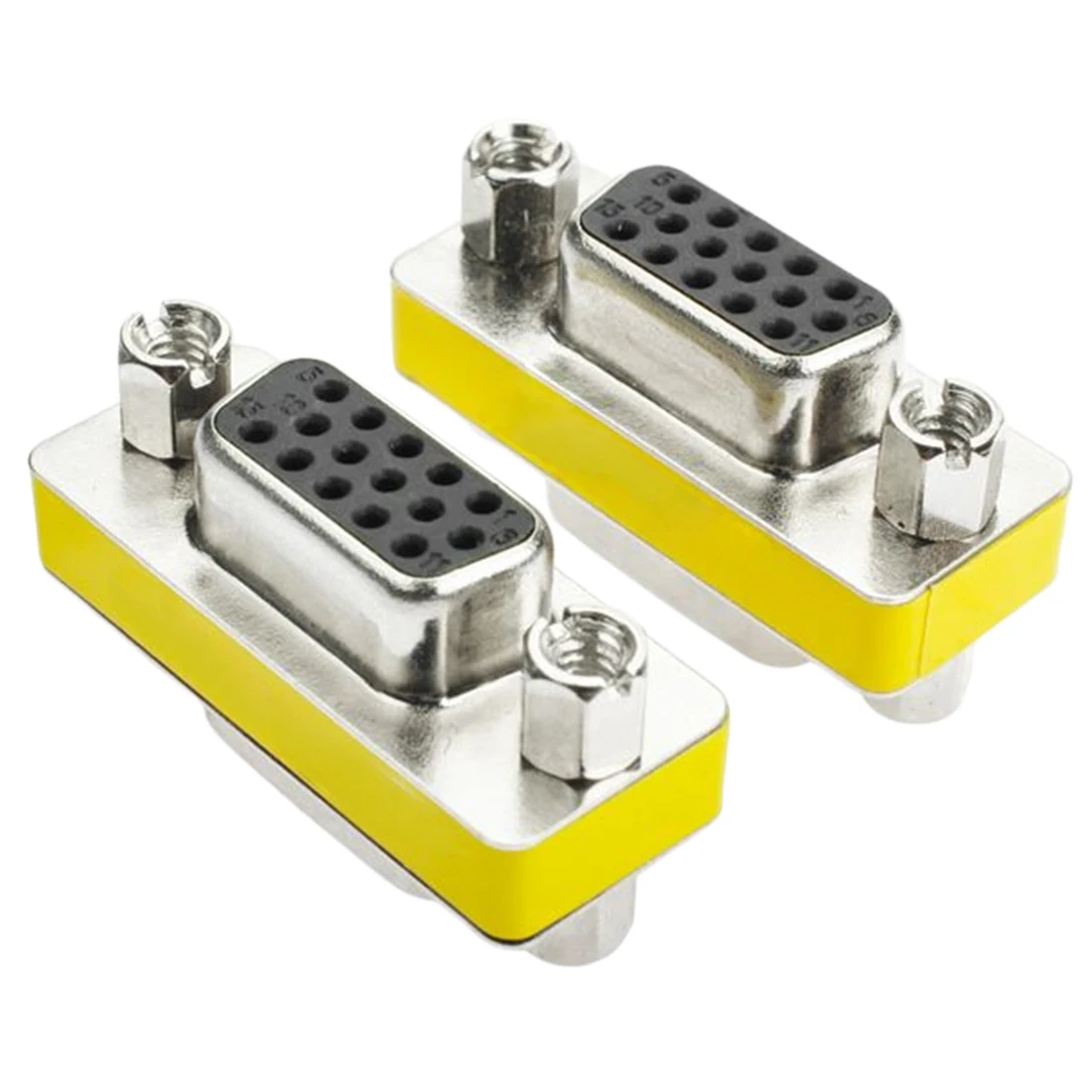 

Etmakit Hight quanlity Female to Female VGA HD15 Pin Gender Changer Convertor Adapter VGA Female