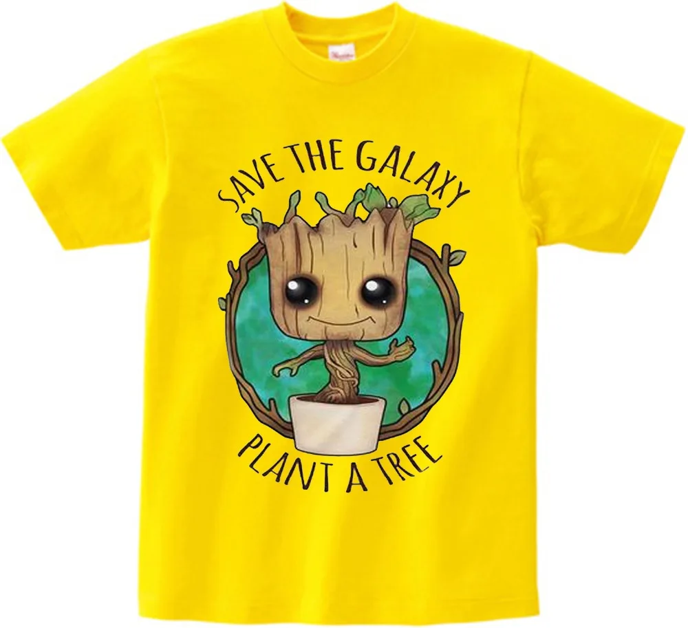 I am Groot/детская футболка для мальчиков, топы для мальчиков, г., детские футболки летняя забавная летняя футболка с рисунком аниме для маленьких девочек, NN