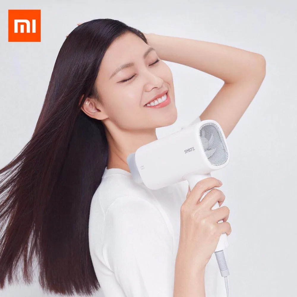  Original xiaomi Mijia smate hair drier 1600W Strong Wind Fast Hair Drier protecting hair Magnetic h
