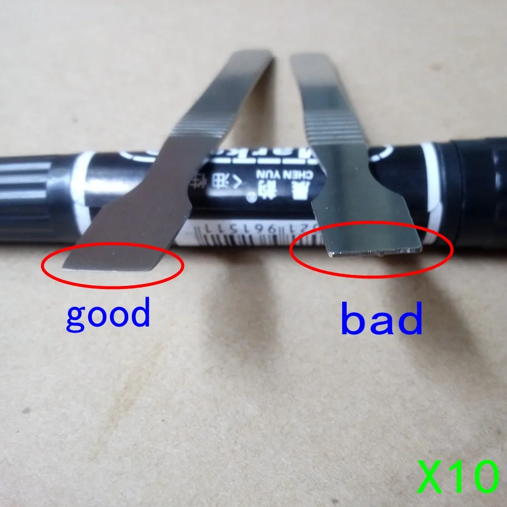 

10pcs high quality New Metal Spudger Scraper Knife For Mobile Phone pad Repair Open Tool for iphone huawei xiaomi oppo phone